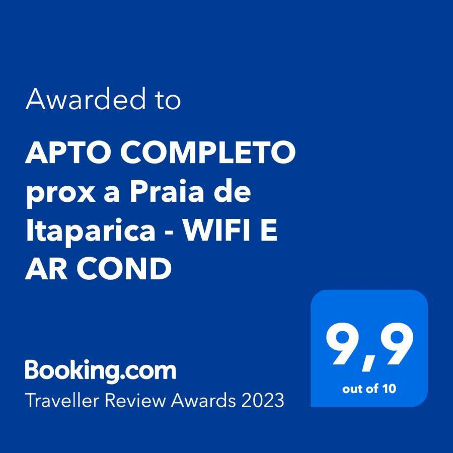 Apto Completo Prox A Praia De Itaparica - Wifi E Ar Cond Вила Веля Екстериор снимка